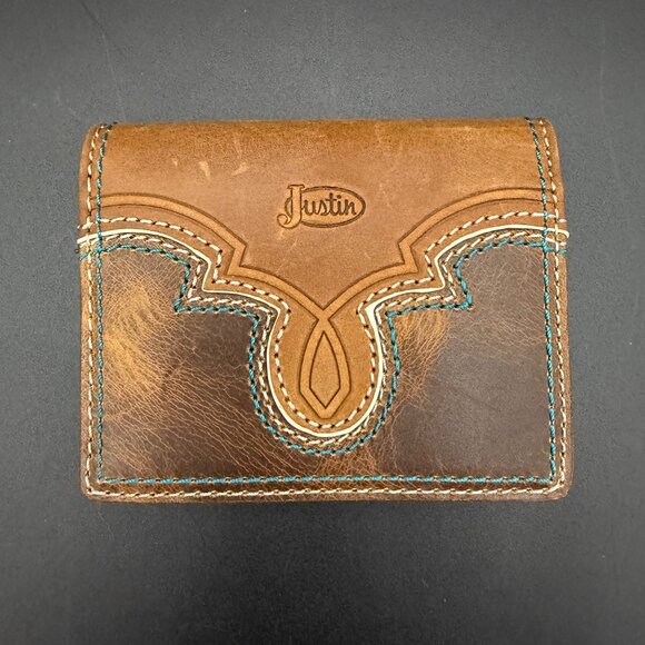Justin Boots Card Wallet - Picture 2 of 4